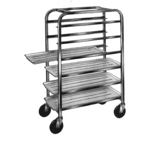 Winholt AL-106 Aluminum Mobile Platter Rack
