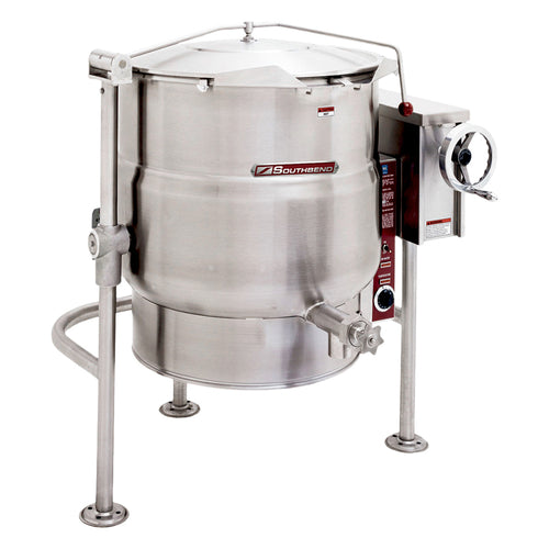 Southbend (Middleby) KELT-60 ELECTRIC STEAM KETTLE TILT TRI-LEG, 60 GAL, 208V, 2/3 JACKETED