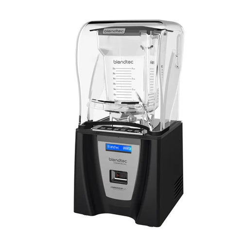 Blendtec C825C11Q-A1DA1D Connoisseur Pkg, 825, Commercial, 120V, Type B, 1WS+, SL, Black, 849369009329