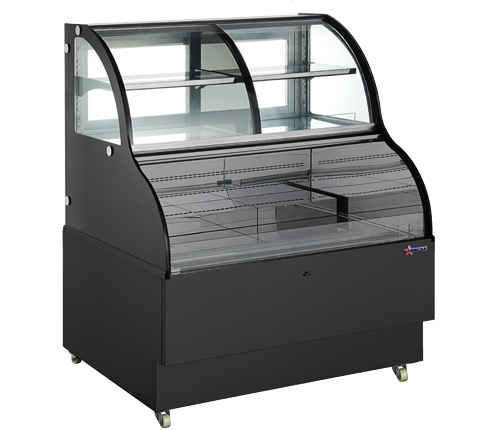 Omcan USA 47277 (47277) Dual Service Open Display Case