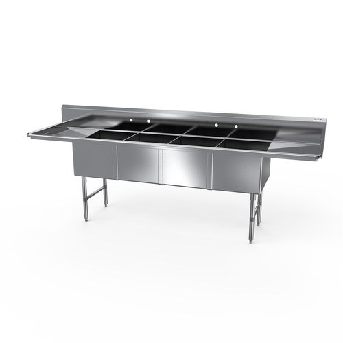 NBR Equipment 4SS-182414LR18 Premium Sink