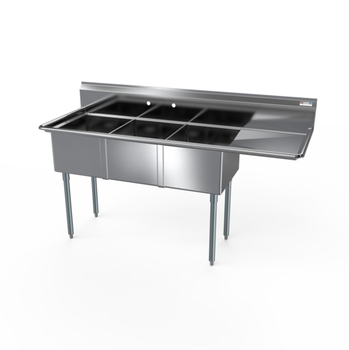 NBR Equipment 3SG-151514R24 Economy Sink