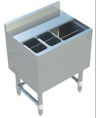 Sapphire Manufacturing SMIB-1824CP7 Underbar Ice Bin