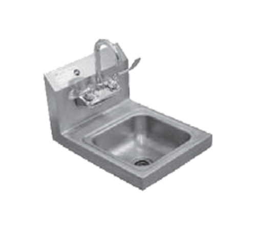 Serv-Ware HS10-CWP Serv-Ware - Sinks - S/S Hand Sink NO Splash Guards - 12" W x 16" D x 12" H - Materials: 18 Gauge