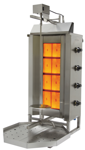 Eurodib USA VGB4 Eurodib Vertical Broiler (Gyro)
