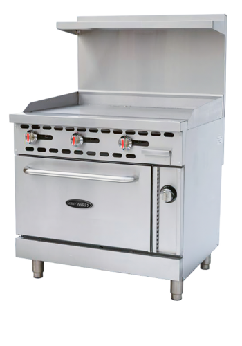 Serv-Ware SWGO-36 Serv-Ware - Gas Cooking - 36" Gas Griddle Top Range