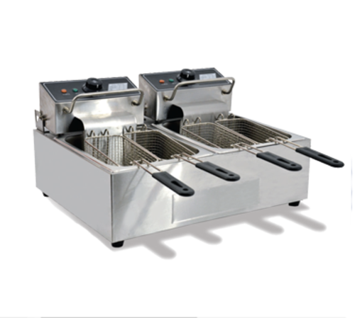 Omcan USA 34868 (CE-CN-0012) Double Countertop Fryer