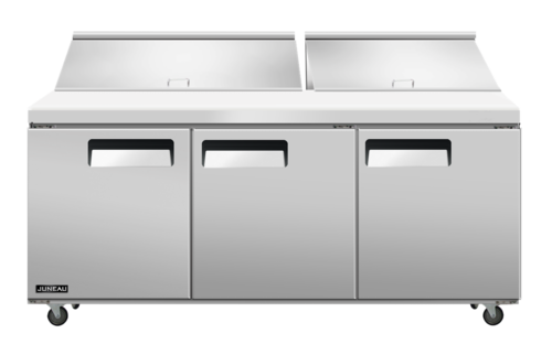 Omcan USA 58009 (PT-TH-1778-HC) Juneau Refrigerated Prep Table