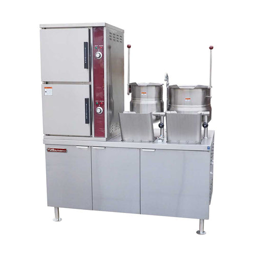 Southbend (Middleby) DCX-2S-6-6 CONV STEAM 2-6 GAL DIR STEAM KETTLE, 60" CAB