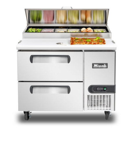 Migali C-PP44-D-HC Migali® Pizza Prep Table