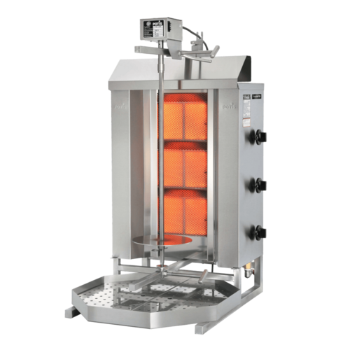 Omcan USA 49160 (NA-GD3/MU) Trento Potis Doner Kebab Machine/Vertical Broiler