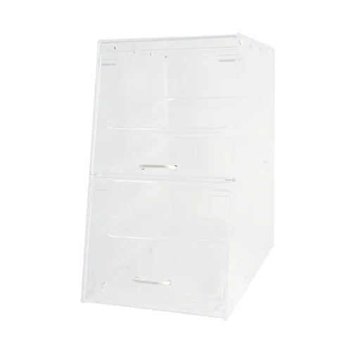 CAC China ACDC-4 4-Tier Clear Acrylic Countertop Bakery Display Case