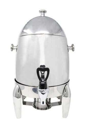 Omcan USA 46449 12 L / 12.68 QT Coffee Urn with Chrome Legs