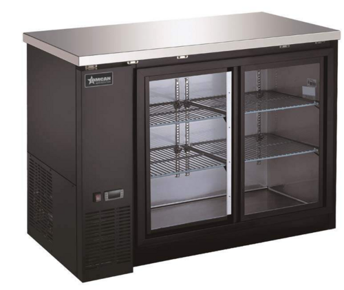 Omcan USA 51058 (BB-CN-0012-GY) Refrigerated Back Bar Cooler