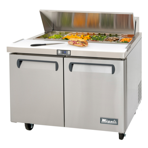 Migali C-SP48-12-HC Competitor Series® Refrigerated Counter/Sandwich Prep Table