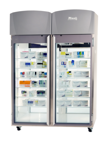 Migali EVOX-2PT-SH-LB Clean Room Refrigerator