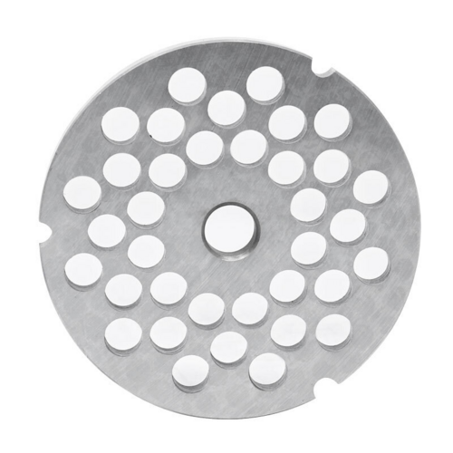Omcan USA 44290 Carbon steel #32 machine plate, hubless, 10mm (3/8") - one notch/ round