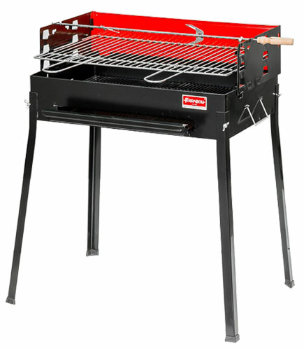Omcan USA 47312 Painted Steel Charcoal BBQ Grill