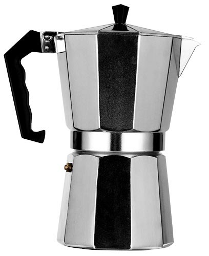 Omcan USA 47437 (47437) Aluminum alloy stovetop espresso maker