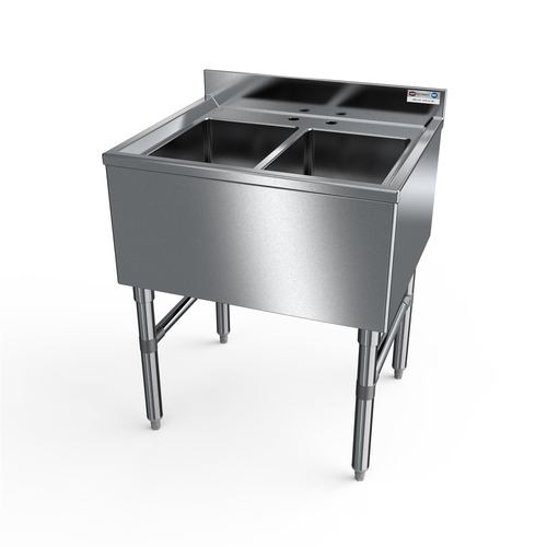 NBR Equipment UD-2-101410-24 Underbar Sink Unit