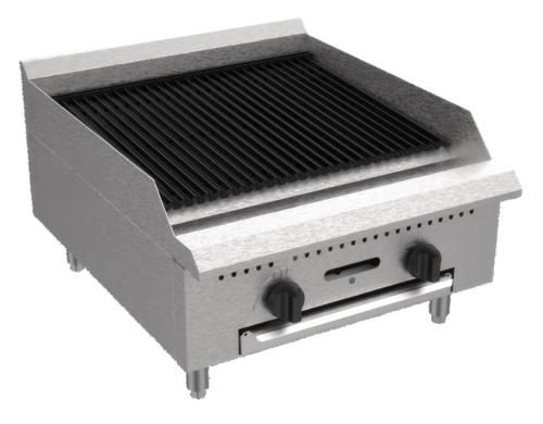Serv-Ware SCBS-24-LP-SA Serv-Ware - Gas Cooking - 24” Wide Radiant Broiler - Liquid Propane - (2) 30