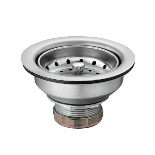 Omcan USA 43409 3.5-inch Drain Basket with Stopper
