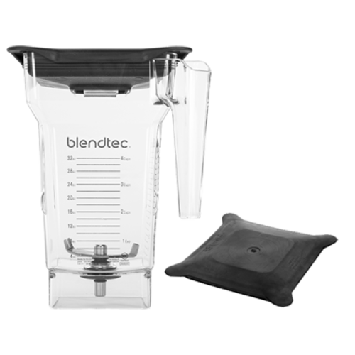 Blendtec 40-710-02 Jar Kit, 2 FS, 40-609-61, Clear, SL, Commercial, 849369003341