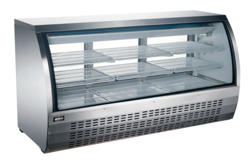 Omcan USA 50080 (RS-CN-0200-S) Refrigerated Deli Display Case