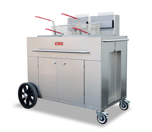 Omcan USA 47355 (CE-CN-DOF LP) Outdoor Portable Fryer