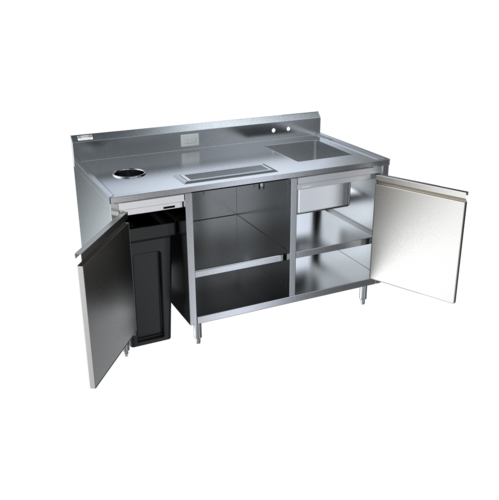 NBR Equipment BEV-T6030R Beverage Table/Counter