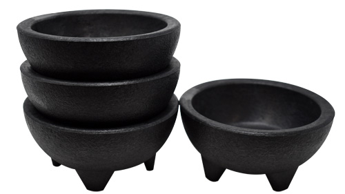 Omcan USA 80980 (80980) 4 oz. Molcajete Salsa Bowl