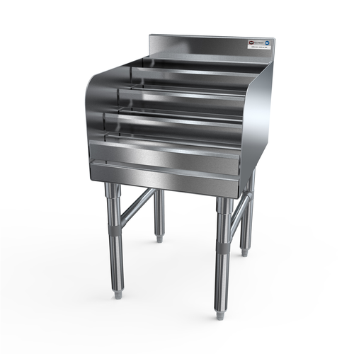 NBR Equipment LD-2418 Underbar Liquor Bottle Display Unit