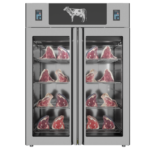 Omcan USA 48046 (MM-IT-1400-TWC) Stagionello® Dry Age 3.0 Twin Cabinet