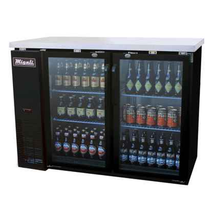 Migali C-BB48G-HC Competitor Series® Refrigerated Back Bar Cabinet