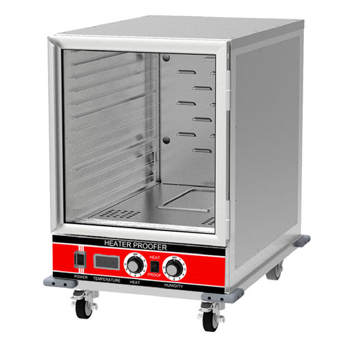 BevLes Company HPIC-3414 1/2 Size Insulated Proofing & Holding Cabinet, 1 Clear Door