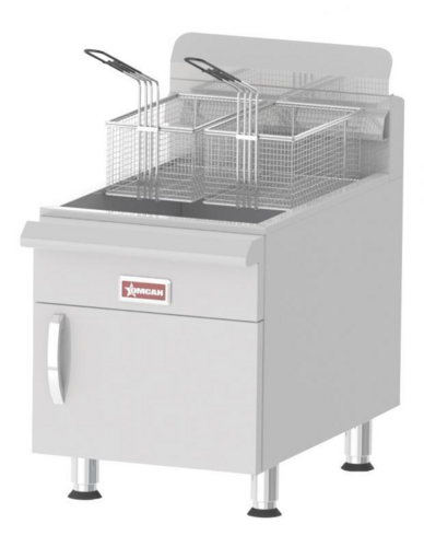 Omcan USA 43089 (CE-CN-UR-CF30-LP) Commercial Fryer