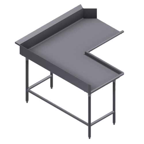 Winholt CDT-16-C-60L Corner Clean Dish Table