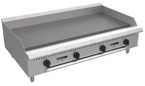 Serv-Ware SMGS-48-LP-SA Serv-Ware - Gas Cooking - 48" Manual Griddle  - Liquid Propane - Dimensions: 47.99" W x 29.96" D x 16.02" H - BTU/H: 30