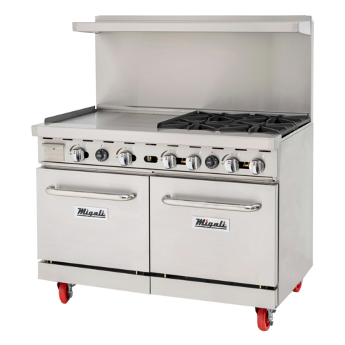 Migali C-RO4B-24GL-NG Competitor Series® Range with Griddle