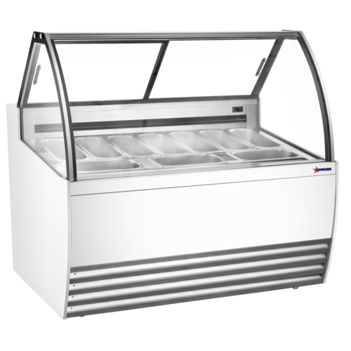 Omcan USA 47498 (FR-CN-0010W) Gelato Display Showcase