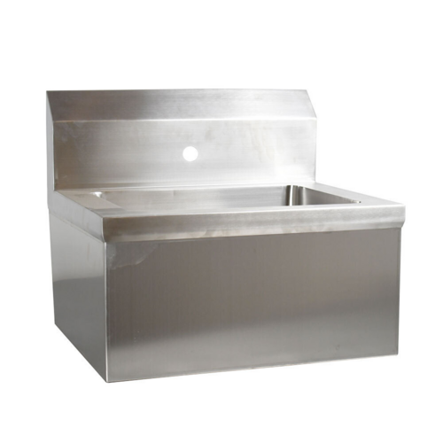 Omcan USA 46583 Stainless Steel Hand Sink For Fabricated knee valve Hand Sink
