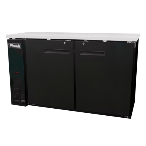 Migali C-BB60-HC Competitor Series® Refrigerated Back Bar Cabinet