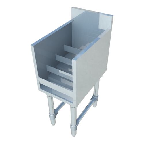 Sapphire Manufacturing SMLDR-12 Underbar Liquor Bottle Display Unit