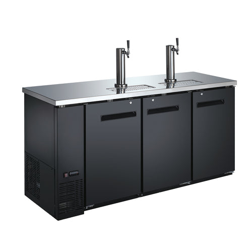 Omcan USA 50065 (BB-CN-0020-DH) Draft Beer Cooler/Kegerator