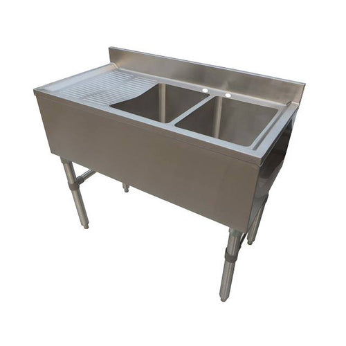 NBR Equipment UD-3-101410-60L Underbar Sink Unit