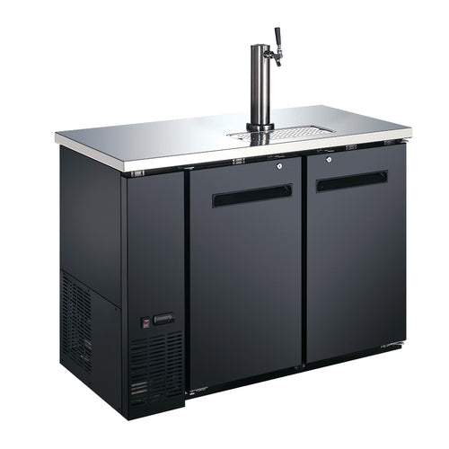 Omcan USA 50063 (BB-CN-0012-DH) Draft Beer Cooler/Kegerator