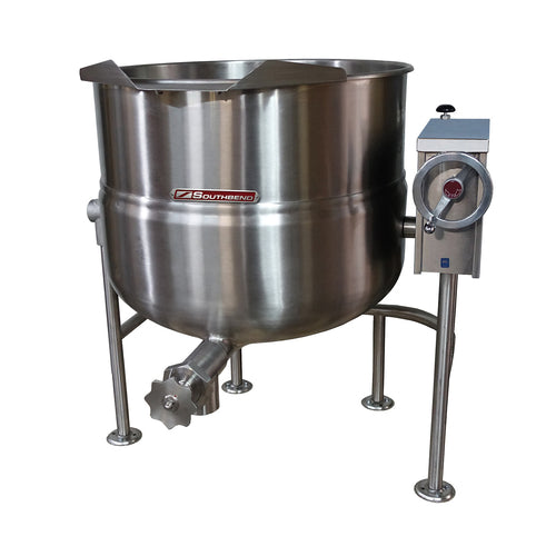 Southbend (Middleby) KDLT-80 DIRECT STEAM KETTLE - TILT TRI-LEG, 80 GAL, 2/3 JACKET