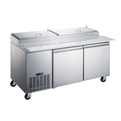 Omcan USA 50043 (PT-CN-1829-HC) Refrigerated Pizza Prep Table