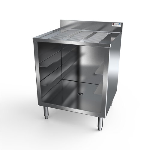 NBR Equipment GRC24-3 Underbar Glass Rack Unit