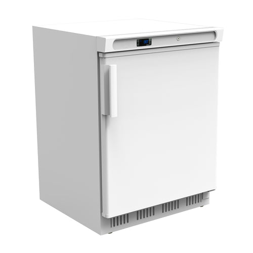 Serv-Ware EF5-HC Serv-Ware - Refrigeration - 1 Door Undercounter White Painted Freezer - Dimensions: 23.6" W x 23.4" D x 33" H